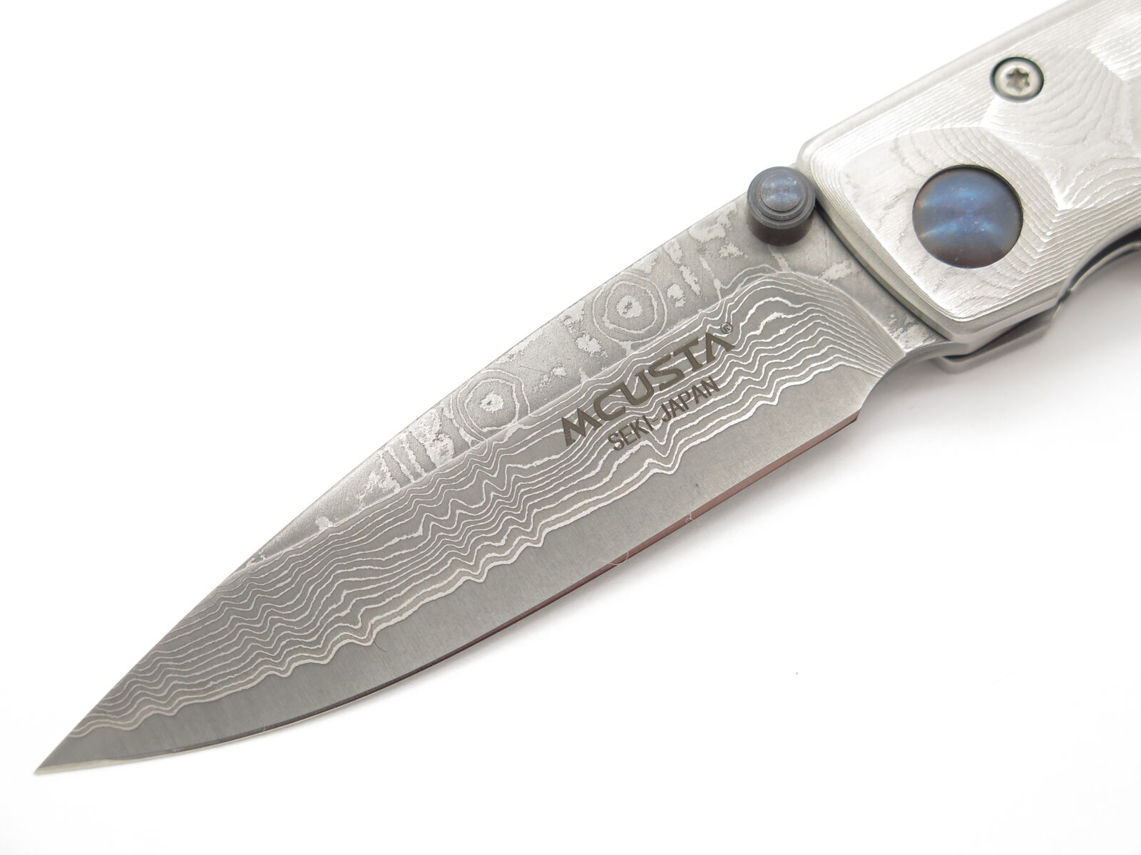 Mcusta Tsuchi MC-34D VG-10 Damascus Folding Knife