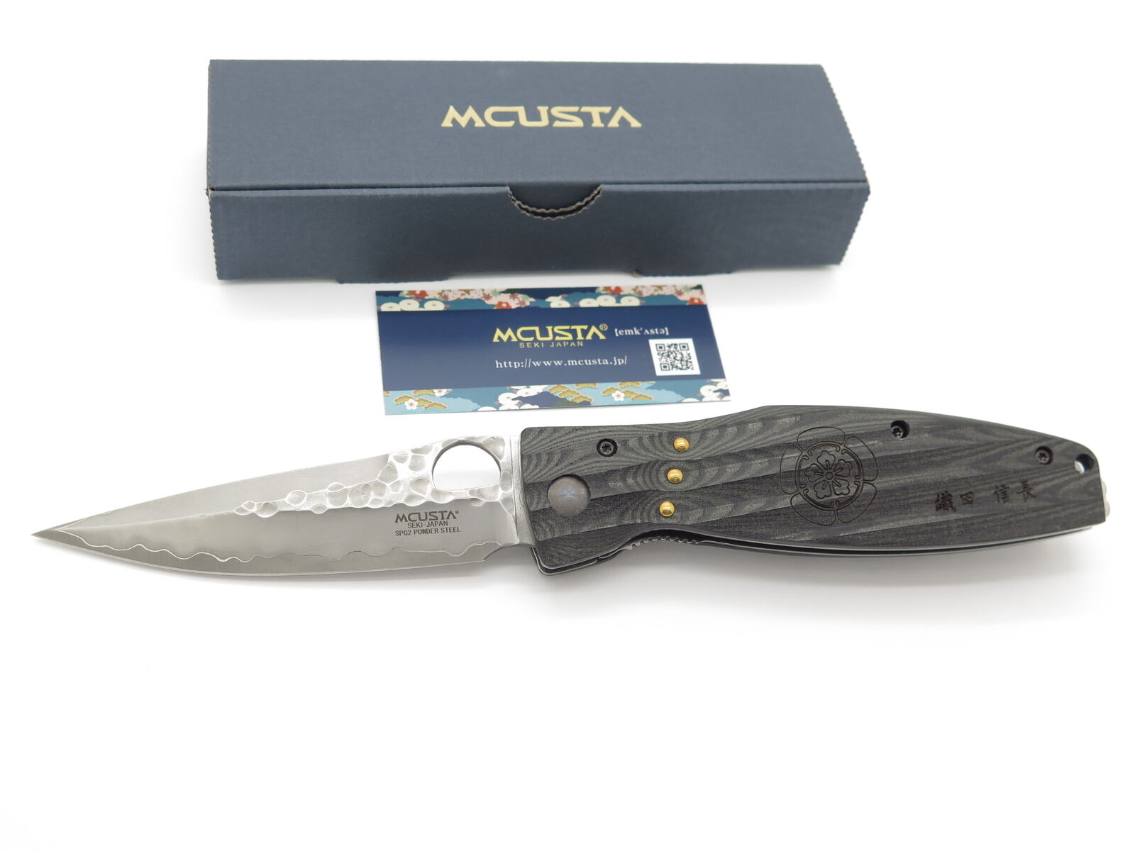 Mcusta MC-181G Nobunaga Samurai Pocket Knife