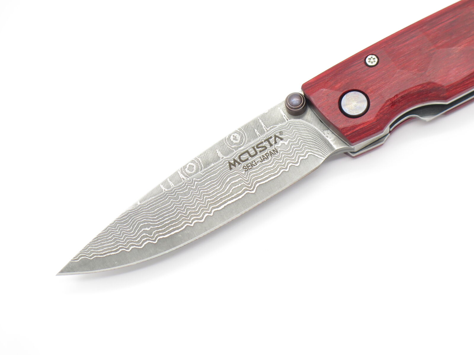 Mcusta Tsuchi MC-78D VG-10 Damascus Pocket Knife