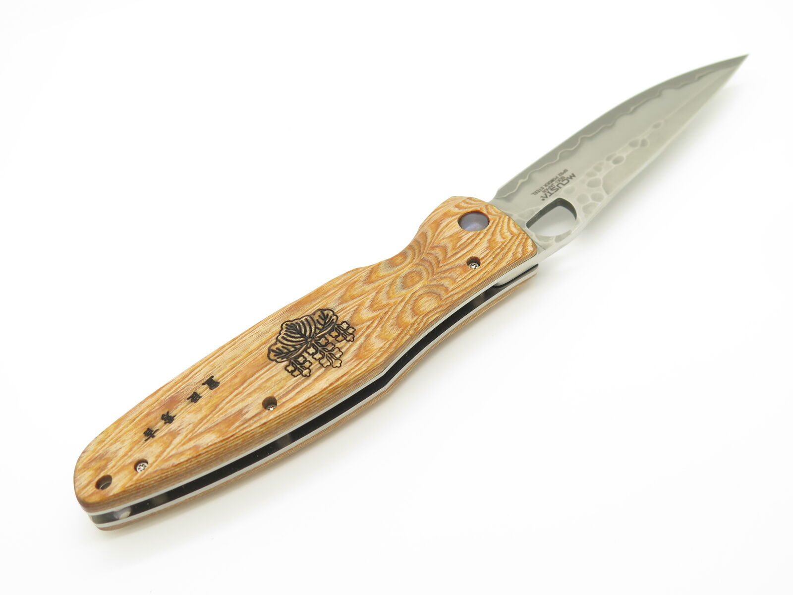 Mcusta Nobunaga Yellow SPG2 Folding Knife - Seki