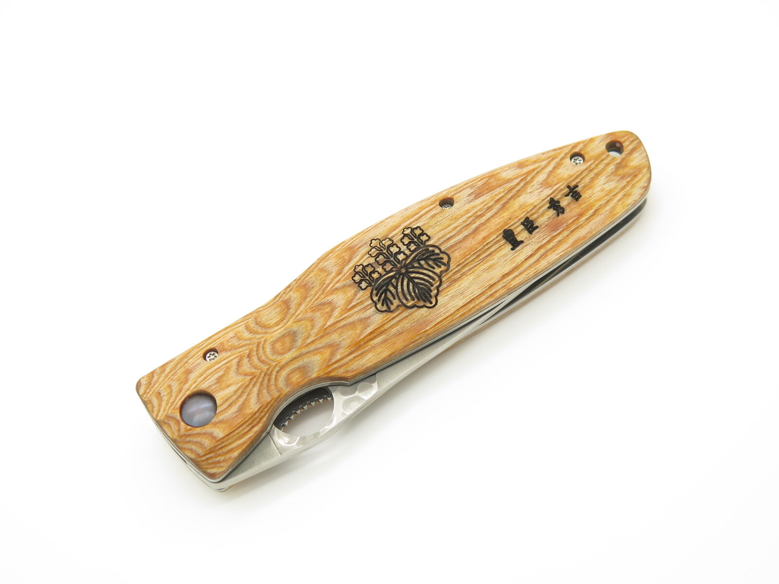 Mcusta Nobunaga Yellow SPG2 Folding Knife - Seki