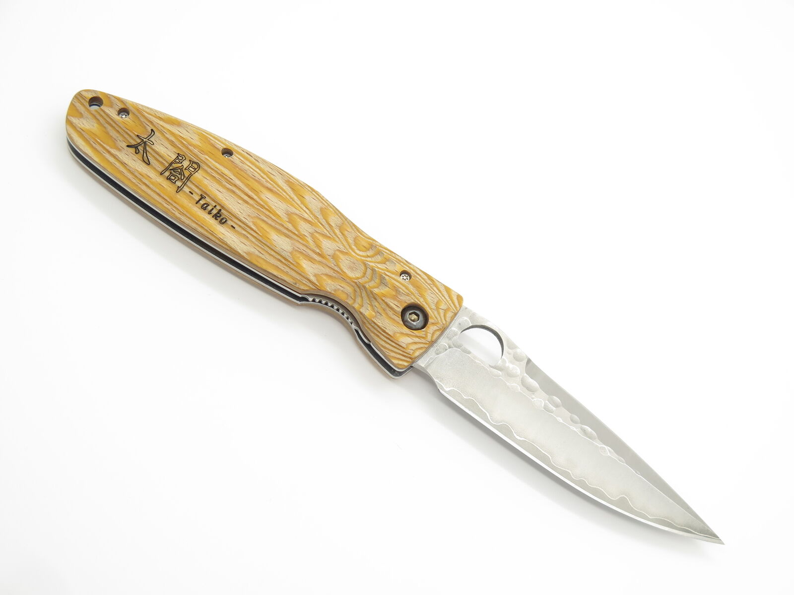Mcusta MC-182G Nobunaga Yellow Folding Knife