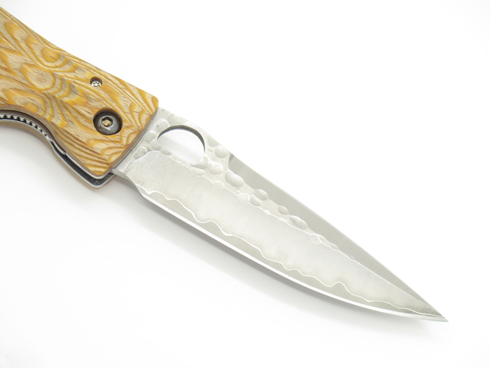 Mcusta MC-182G Nobunaga Yellow Folding Knife