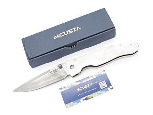 Mcusta Tactility Elite MC-126D Damascus Folding Knife