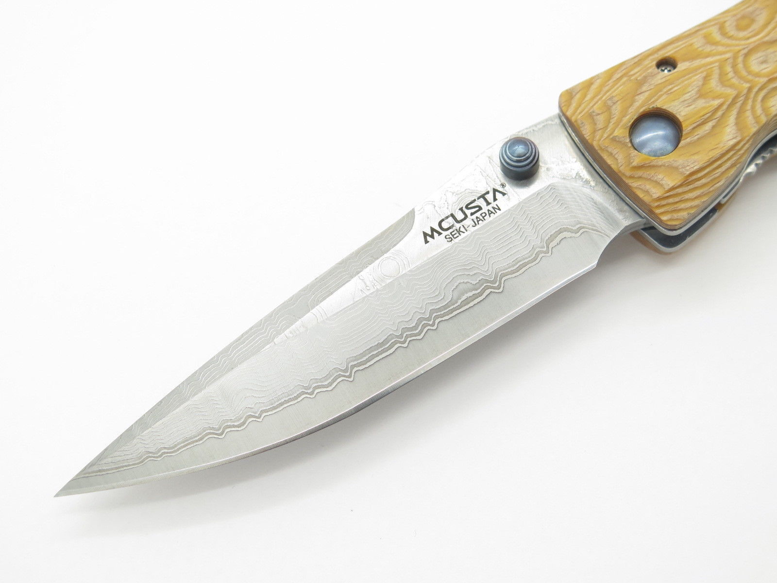 Hideyoshi MC-182D VG-10 Damascus Folding Knife