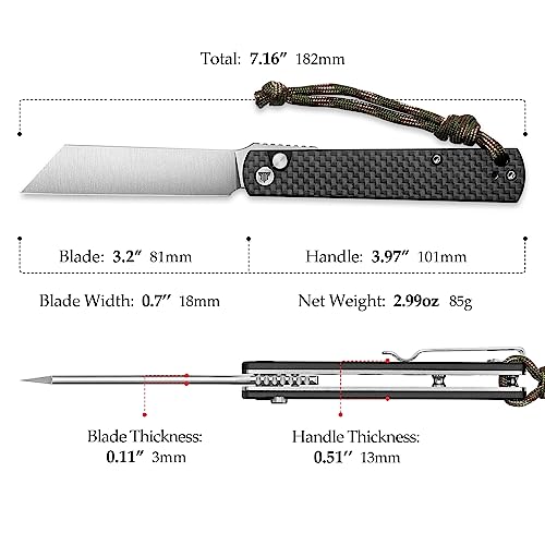 Japanese Higonokami Razor Folding Pocket Knife - Hydra-05