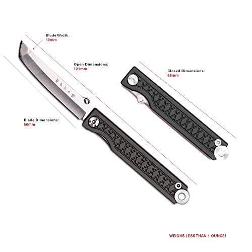 Pocket Samurai Micro Folding Knife - Higonokami Style EDC