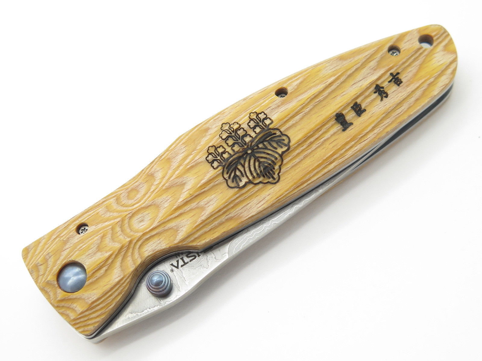 Hideyoshi MC-182D VG-10 Damascus Folding Knife