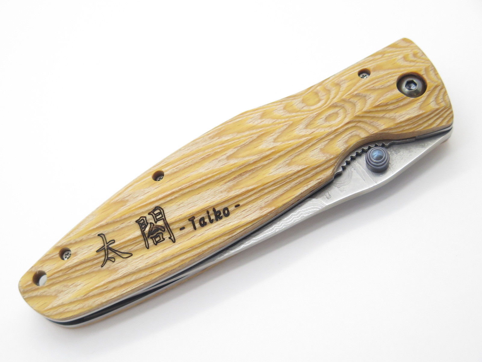 Hideyoshi MC-182D VG-10 Damascus Folding Knife