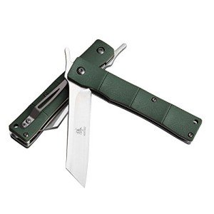 KATSU D2 Steel Bamboo Style Folding Knife