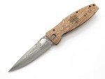 Mcusta Seki Japan MC-182G Nobunaga Samurai Yellow & SPG2 San Mai Folding Pocket Knife