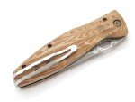 Mcusta Seki Japan MC-182G Nobunaga Samurai Yellow & SPG2 San Mai Folding Pocket Knife