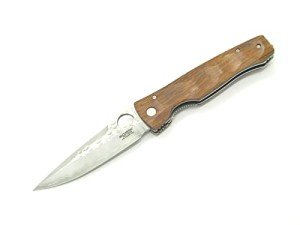 Mcusta Seki Japan Tactility Elite MC-125G Wood SPG2 San Mai Folding Pocket Knife