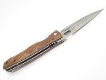 Mcusta Seki Japan Tactility Elite MC-125G Wood SPG2 San Mai Folding Pocket Knife