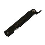 Higonokami Higo Kami Chrome Knife, All Steel, Medium, Total Length: Approx. 6.3 inches (160 mm), Blade Length: Approx. 2.6 inches (65 mm)