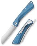 TRIVISA Higonokami Folding Pocket Knife for Men，3.3" 14C28N Satin Camping EDC Knives with Clip Micarta Handle，Norma-04L