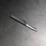 Higonokami Folding Knife with Black Oxidized Finish, X-Large Banshu Hamono