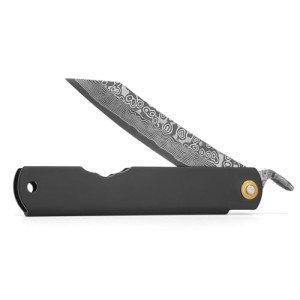 Hitdudu Folding Pocket Knife, 3" Damascus 8Cr14MoⅤ Steel Blade, 3.8" Handle Japanese Small EDC Knife for Men Women, Sharp Camping Survival Hiking Knives