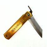 Blue Paper Steel 75mm Higonokami Folding Knife