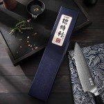 Japan Knife, Japanese Damascus Chef Knife 8 Inch VG10 67 Layers Super Steel Sharp Knife, Non-Slip Ergonomic Pakkawood Handle with Gift Box