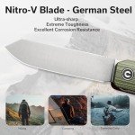 CIVIVI Sendy 3 in 1 Multitool Pocket Knife with Tweezers and Toothpick, Ben Petersen Designed Folding Knife for EDC Camping Daily Use, for Men Women C21004B-1