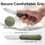 CIVIVI Sendy 3 in 1 Multitool Pocket Knife with Tweezers and Toothpick, Ben Petersen Designed Folding Knife for EDC Camping Daily Use, for Men Women C21004B-1