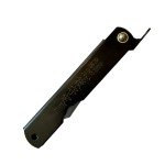 Black Japanese Higonokami Folding Knife, SK Steel 100mm