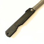 Black Japanese Higonokami Folding Knife, SK Steel 100mm