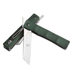 KATSU D2 Steel Bamboo Style Folding Knife