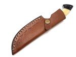 Tommi Custom Handmade Damascus Hunting Knife Fixed Blade Knive With Leather Sheath 14102