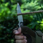 CIVIVI Savant Pocket Folding Knife 3.47-in Damascus Blade Stainless Steel Handle with G10 Twill Carbon Fiber Inlay Nested Frame Lock Knife EDC Knife C20063B-DS1