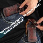 DRACHENADER Damascus Pocket Knife for Men, with Leather Sheath/Clip, 67-Layer Damascus Steel Pocket Knife Handmade Quick Release- Vg10 Steel Core Ebony Handle, Ideal Gift, Black