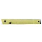 CRKT CEO Bamboo EDC Folding Pocket Knife: Low Profile Gentleman's Knife, Everyday Carry, Black Blade, IKBS Ball Bearing Pivot, Liner Lock, Green Reinforced Fiber Handle, Deep Carry Pocket Clip 7096YGK