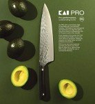 Kai PRO 5" Asian Multi Prep Knife, Hand Sharpened Japanese Boning, Trimming and Utility Knife, Japanese AUS6M Stainless Steel Blade, Full-Tang POM Handle, NSF Certified