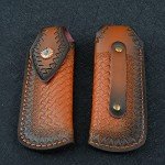 SDOKEDC SD604A VG10 Damascus Folding Knife Pocket Knife Yellow Sandalwood Handle Mechanical Lock Outdoor Camping Survival (Suguha)