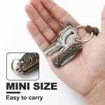 KUQIME Damascus Steel pocket Knife, Mini folding pocket knife, edc knife for men,gifts for men and women