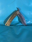 HIGONOKAMI Damascus Blade Folding Japanese Knife