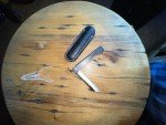 Japanese Higonokami Nihontô Blade Stone Washed EDC Pocket Folding Knife