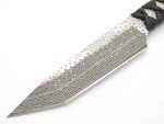 Mcusta MC-241GD Seki Japan SPG2 Damascus Japanese Fixed Blade Tanto Knife