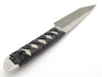 Mcusta MC-241GD Seki Japan SPG2 Damascus Japanese Fixed Blade Tanto Knife