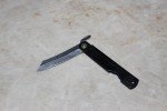Higonokami Japanese Pocket Knife Full SK steel black handle 160 mm USA