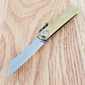 Higonokami Folding Pocket Knife New SK Folder Brass NO. 1