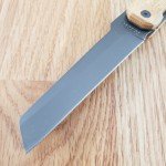 Baladeo Higonokami Linerlock Folding Knife 3.25" Stainless Blade Wood Handle