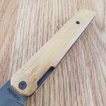 Baladeo Higonokami Linerlock Folding Knife 3.25" Stainless Blade Wood Handle