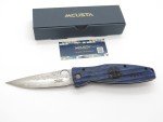 Mcusta Seki Japan MC-186G Masamune Samurai SPG2 San Mai Blue Folding Knife