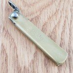 Higonokami Folder Folding Knife 1.5" SK5 Carbon Steel Blade Brass Handle O01