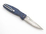 Mcusta Seki Japan MC-186G Masamune Samurai SPG2 San Mai Blue Folding Knife