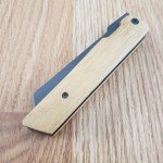 Baladeo Higonokami Linerlock Folding Knife 3.25" Stainless Blade Wood Handle