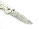 Mcusta Seki Japan MC-0019D Classic Wave Corian Damascus Folding Pocket Knife