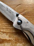 Mcusta Seki Japan Discontinued Kasumi MC-31D Damascus Folding Pocket Knife